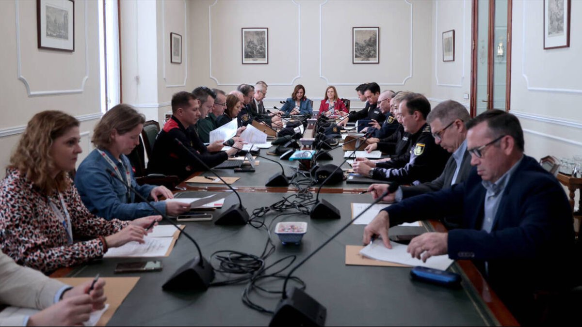 Junta Local de Seguridad celebrada con motivo de las Fallas 2024