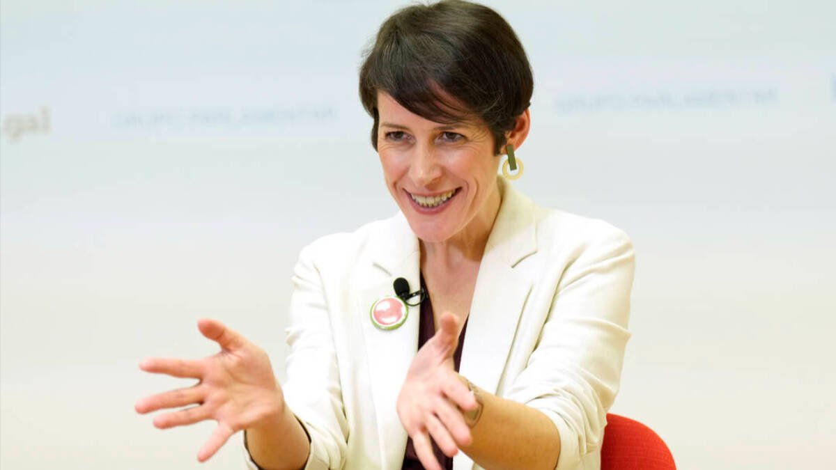 La portavoz nacional del BNG y candidata a la Presidencia de la Xunta, Ana Pontón.