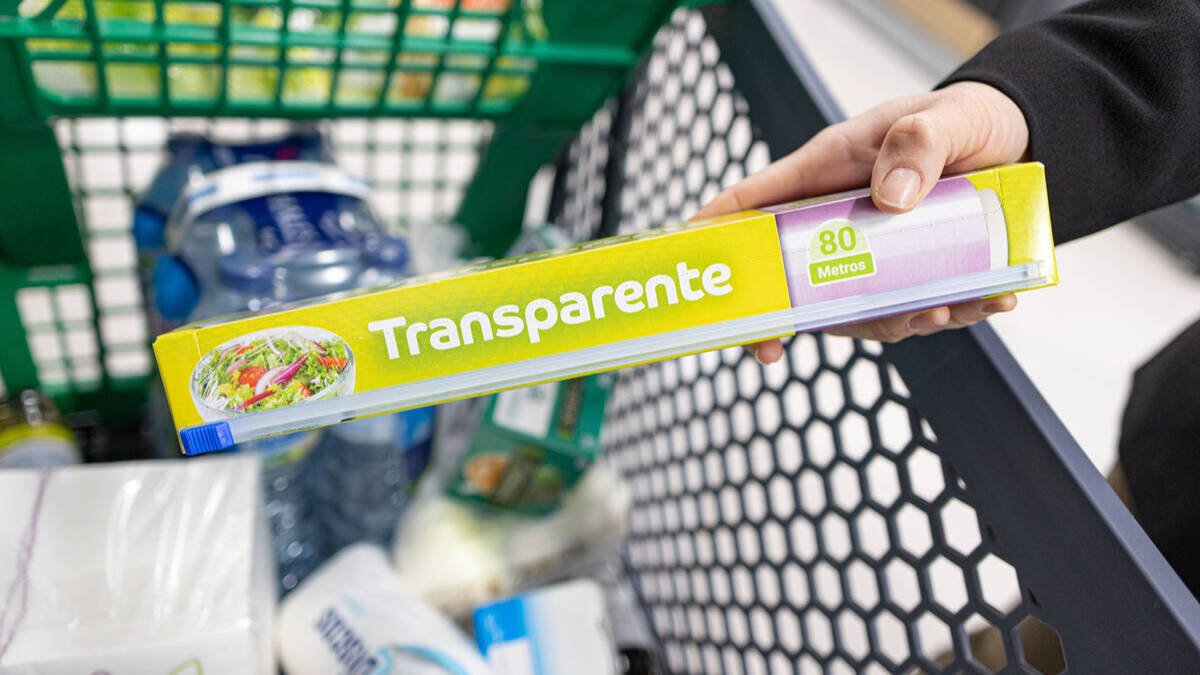 Film transparente bosque verde de Mercadona