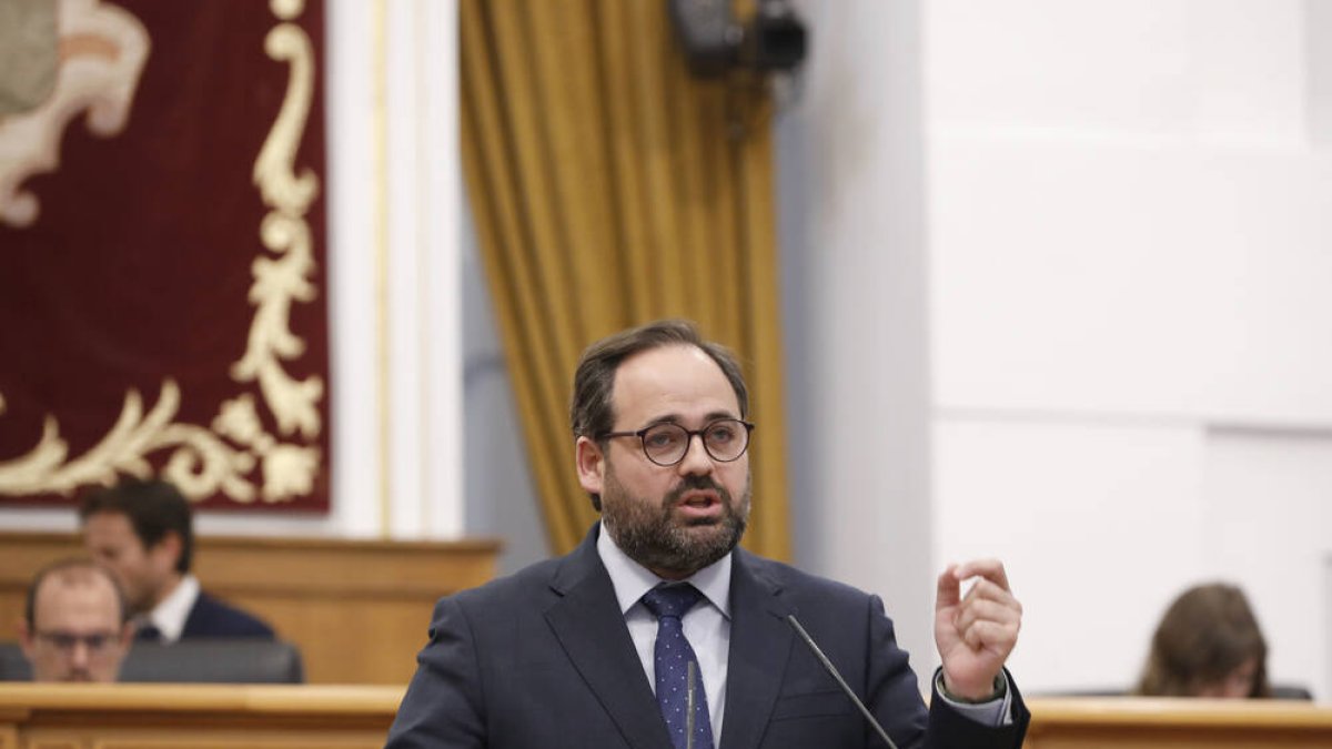 El presidente del PP en Castilla-La Mancha, Paco Núñez