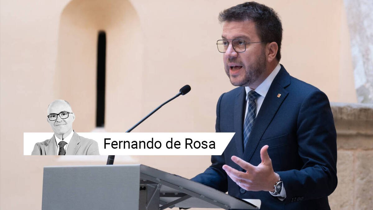 El presidente de la Generalitat de Cataluña, Pere Aragonès