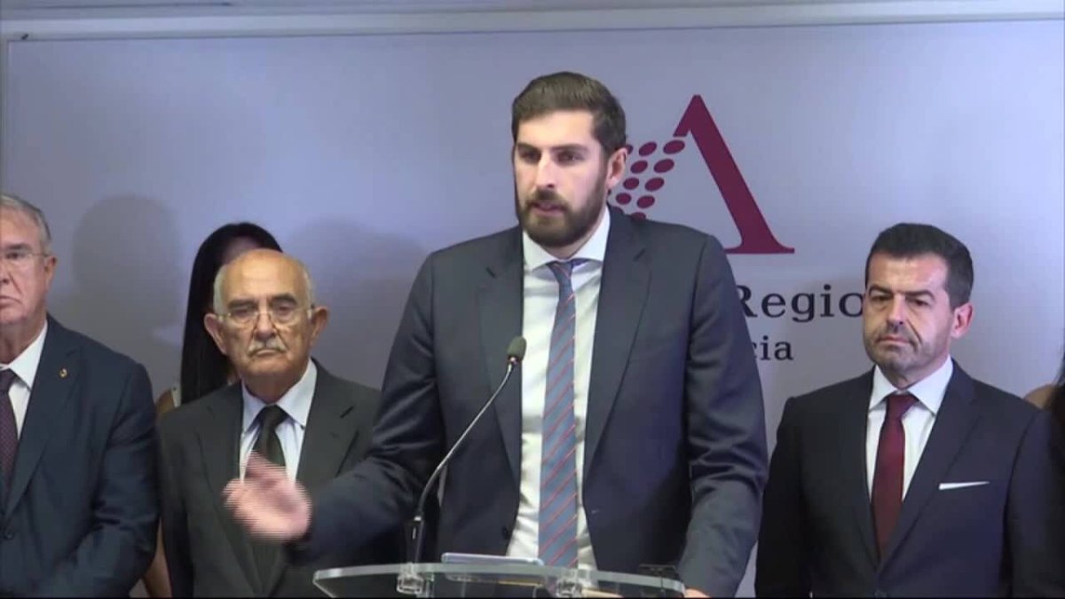 El líder de Vox en Murcia, José Ángel Antelo.