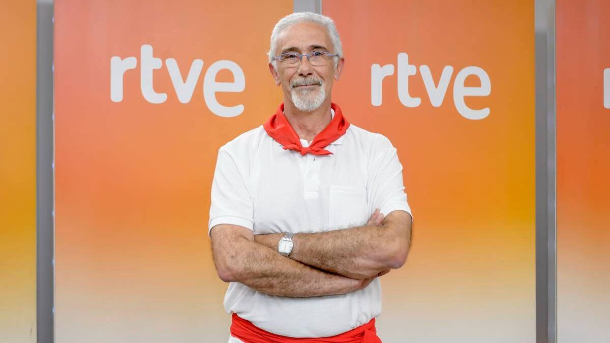 Javier Solano, mítico comentarista de los sanfermines.