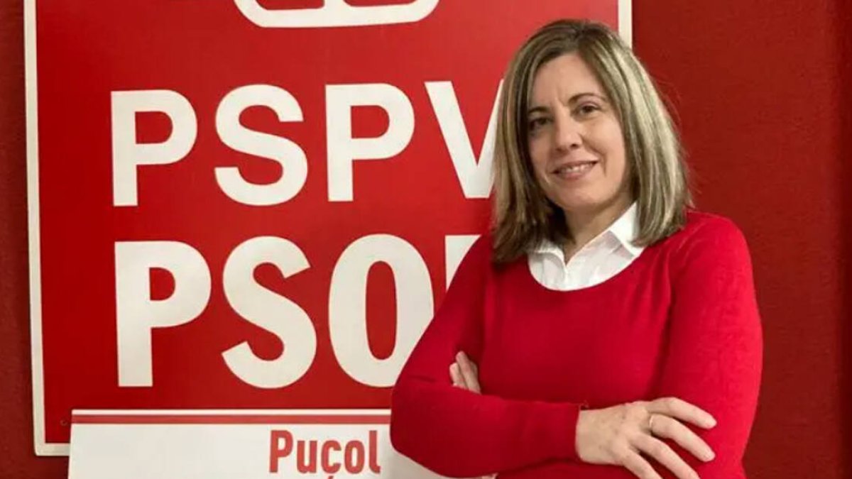 Ana Gómez, candidata del PSOE en Puçol