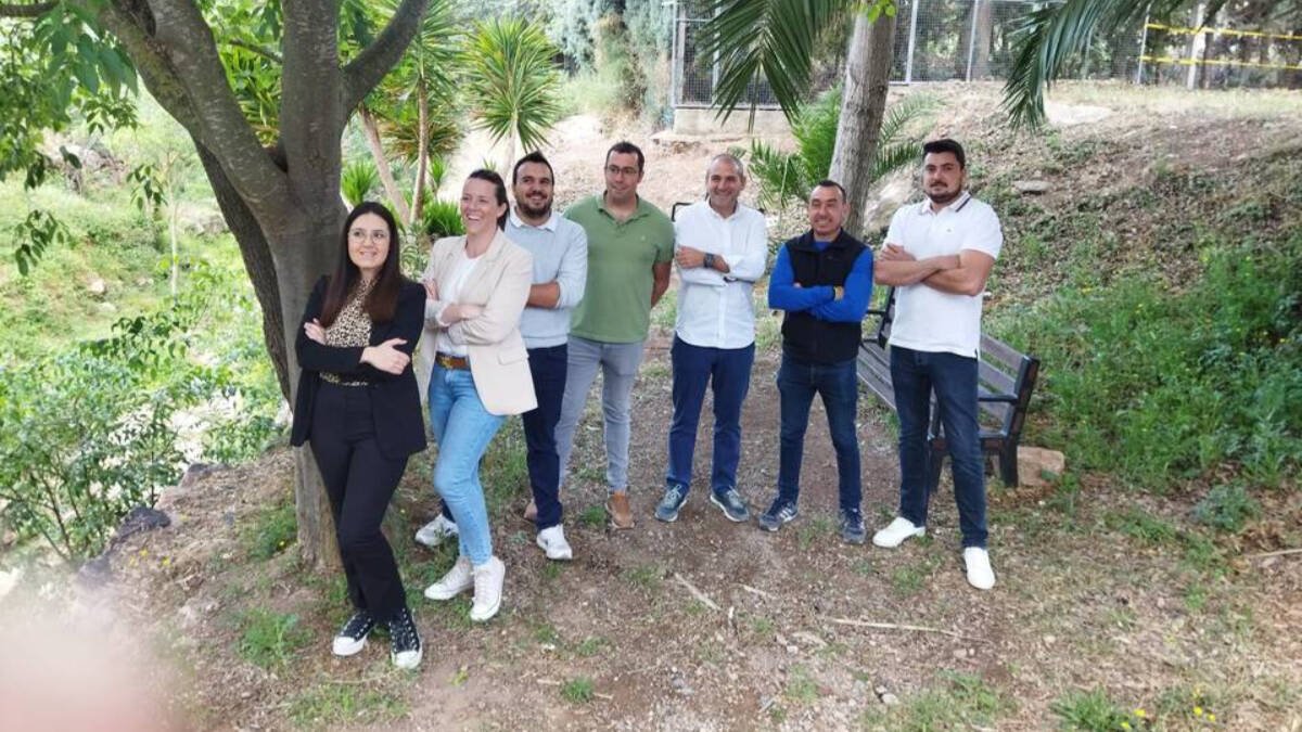 Lorena Bonifás junto a candidatura