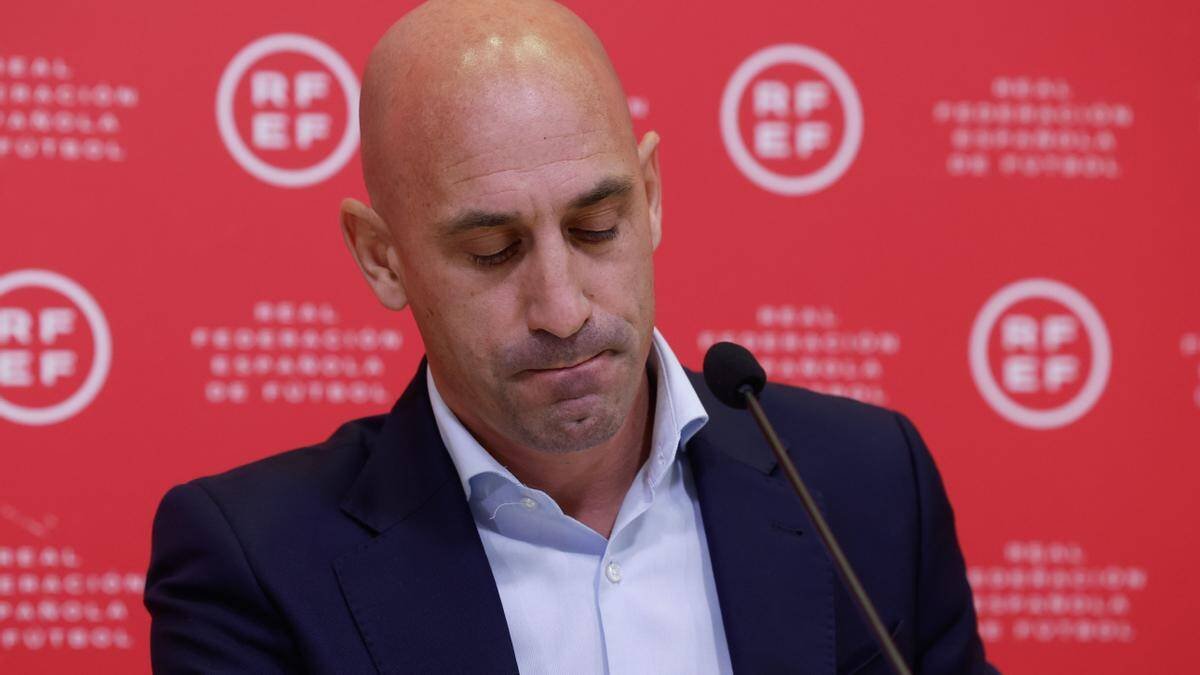 Luis Rubiales, el todavía presidente de la RFEF