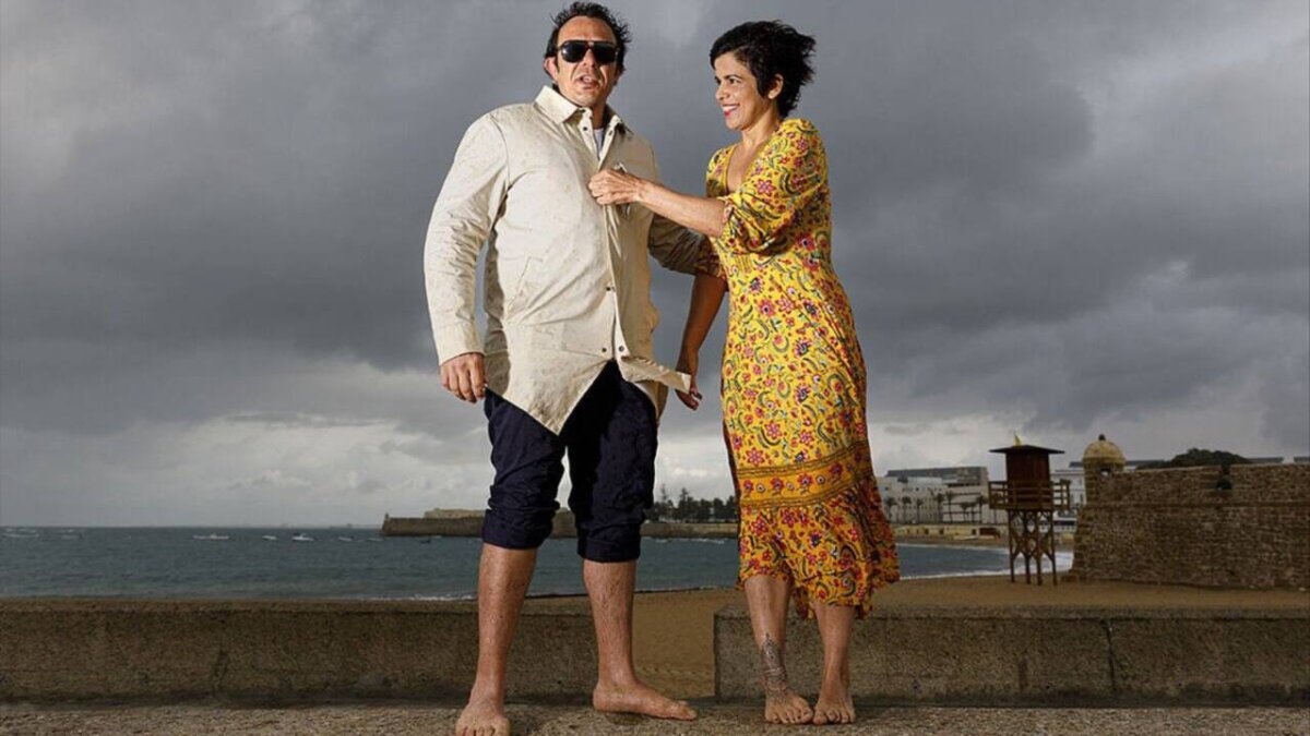 José María González y Teresa Rodríguez en una imagen publicada por un usuario de Twitter.