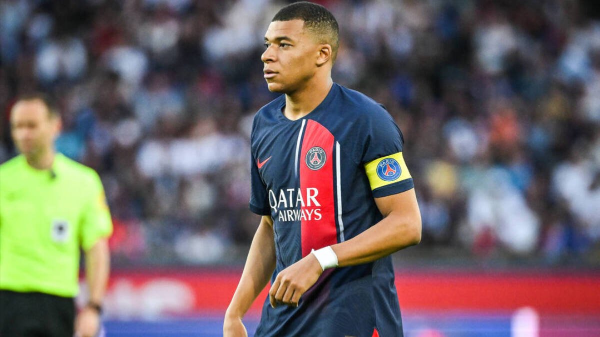 Kylian Mbappé, durante un partido con el PSG.