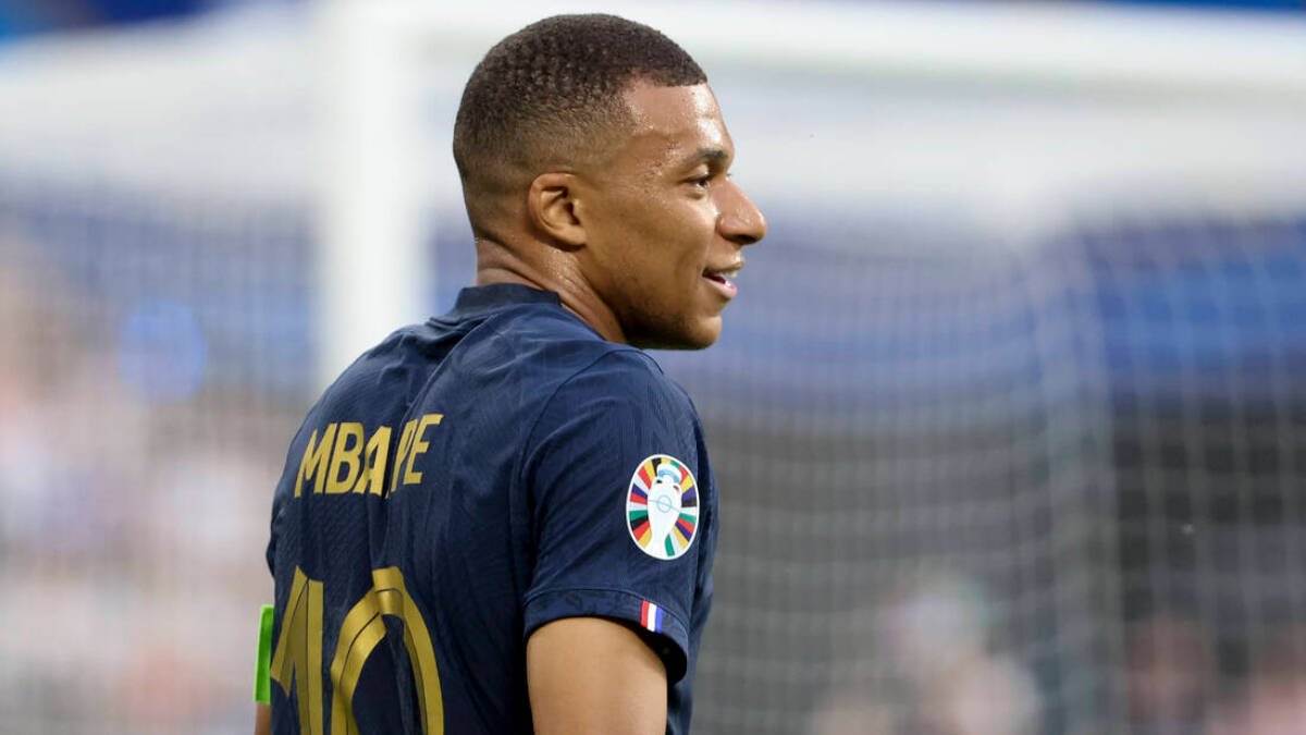 Kylian Mbappé, en un partido con Francia.