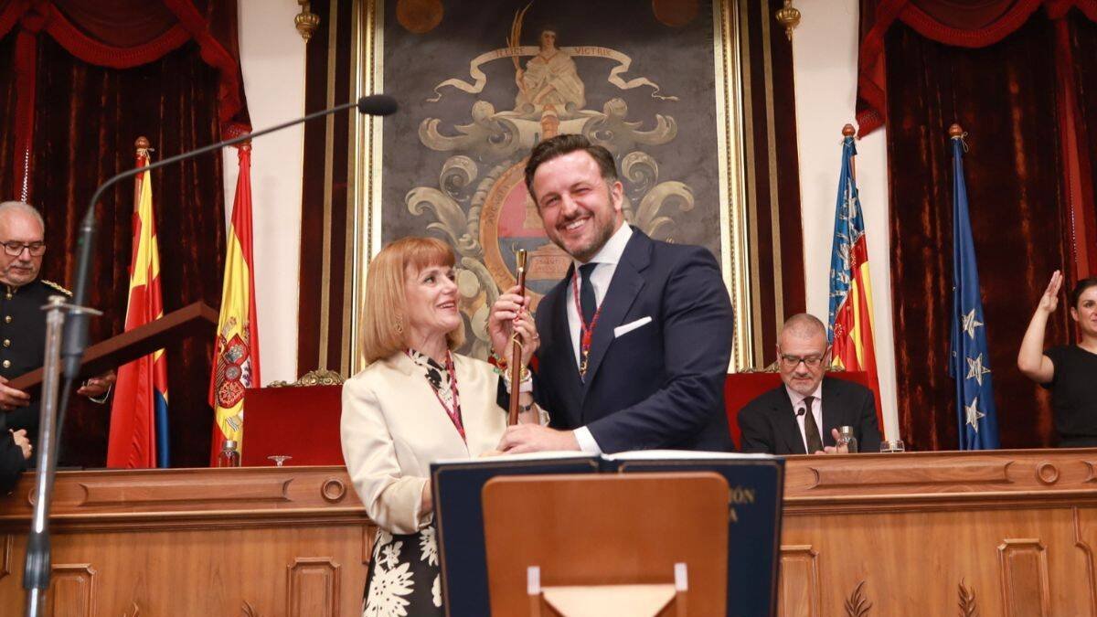 Pablo Ruz, proclamado alcalde de Elche por mayoría absoluta