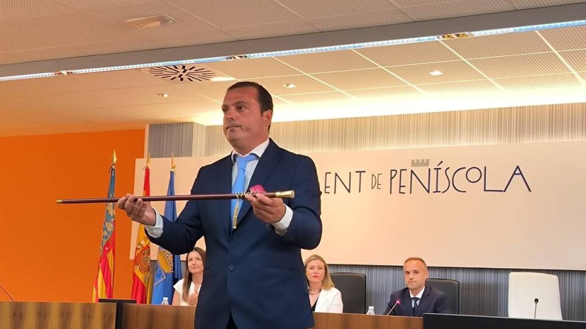 Andrés Martínez, alcalde de Peñíscola en su sexto mandato.