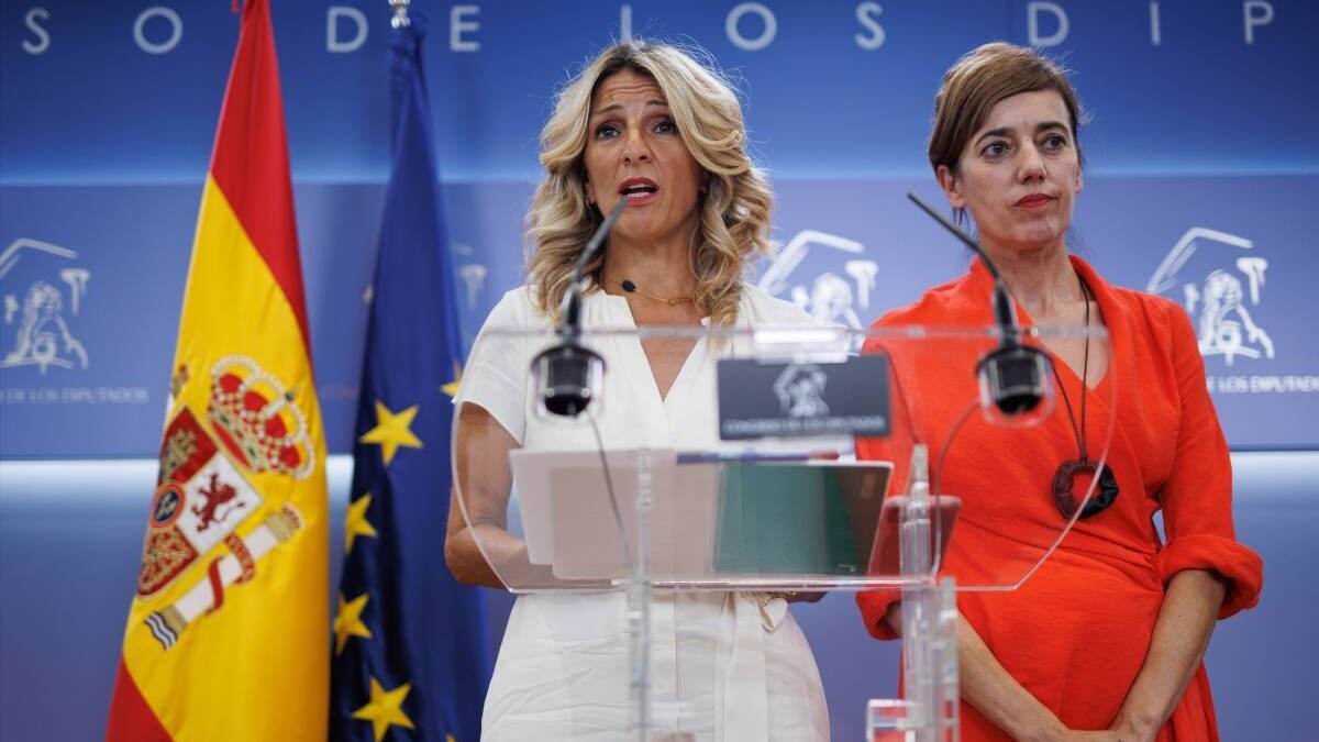 Yolanda Díaz y Marta Lois