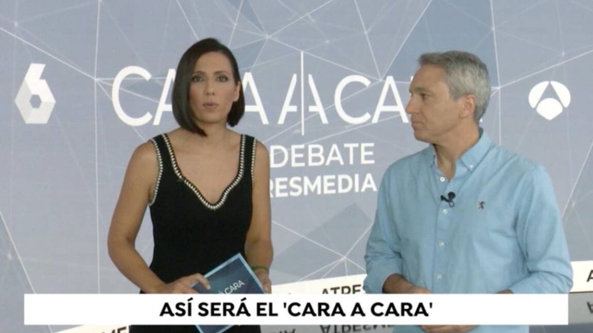 Ana Pastor y Vicente Vallés serán los encargados de conducir el debate entre ambos candidatos (Foto: Atresmedia)