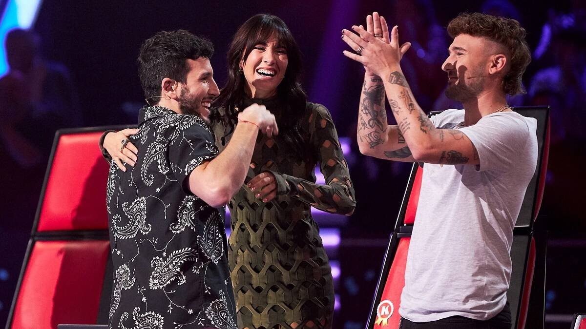 Aitana, Sebastián Yatra y Dani Fernández