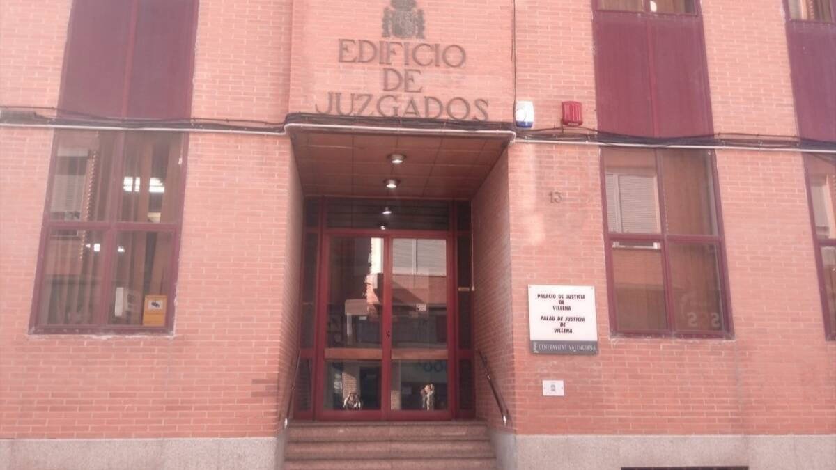 Fotografía de archivo de los Juzgados de Villena