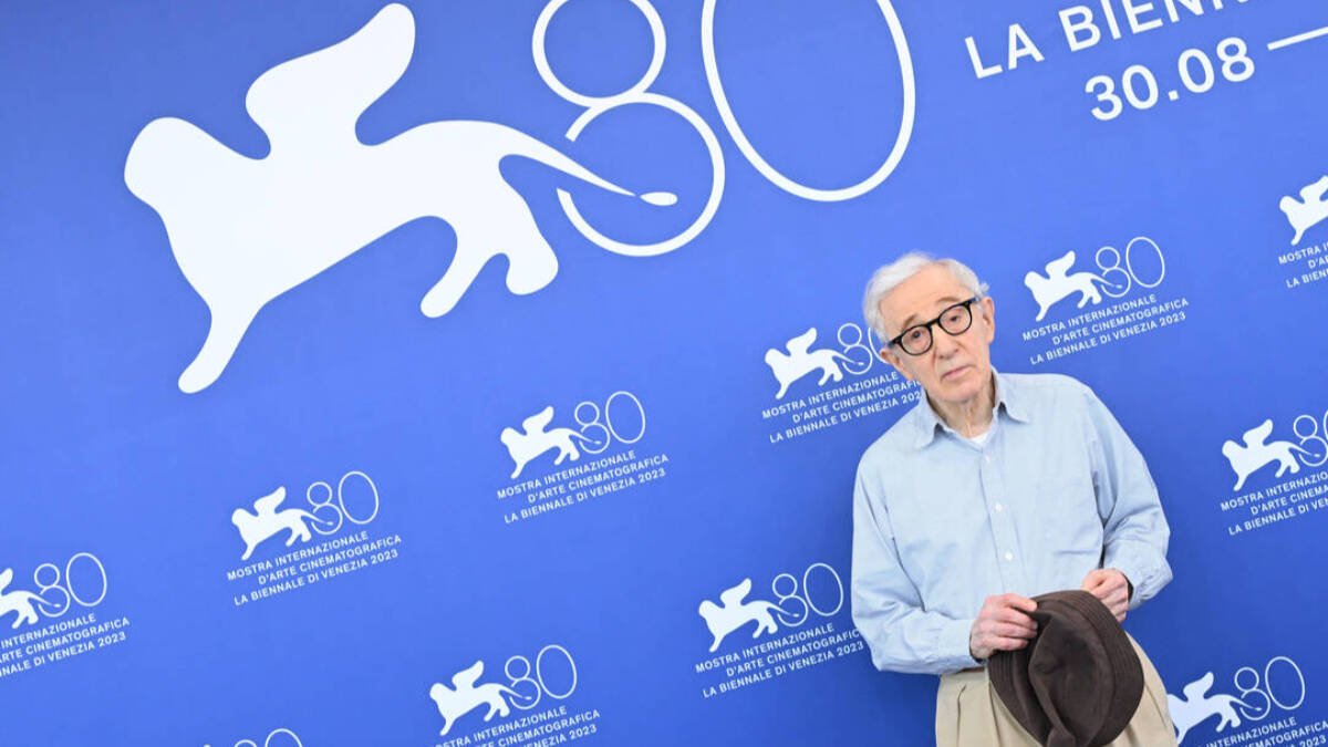 Woody Allen está en Venecia promocionando su 
última película.