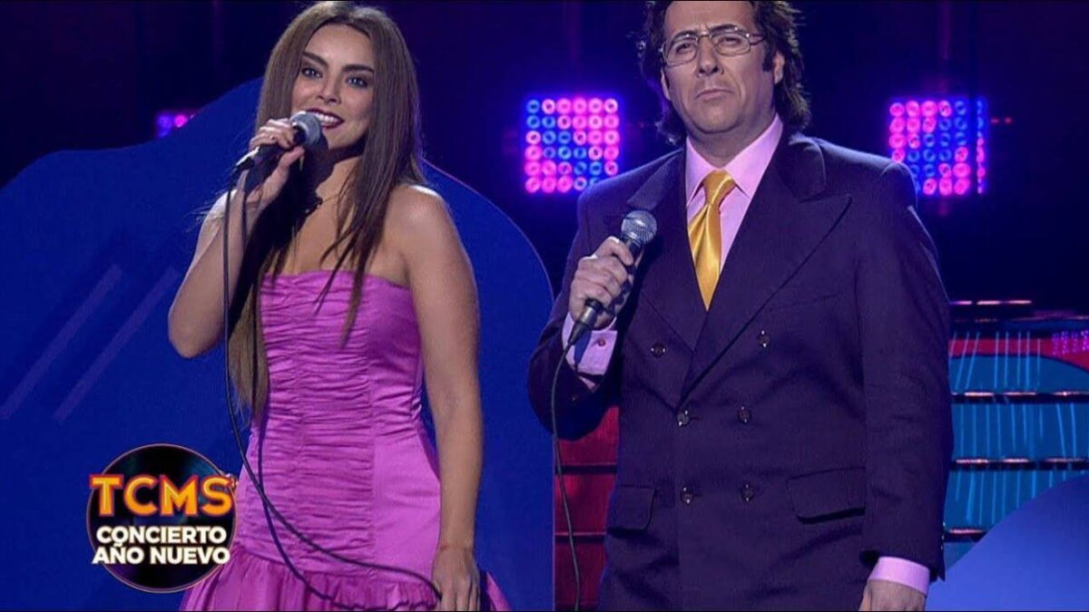 Chenoa y Carlos Latre en 