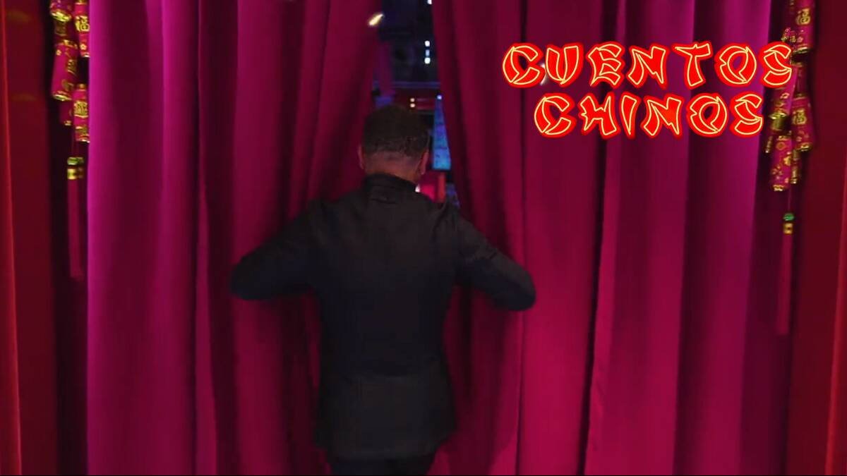 Imagen de la promo de Telecinco en la que anuncian el estreno de 'Cuentos chinos', con Jorge Javier Vázquez al frente.