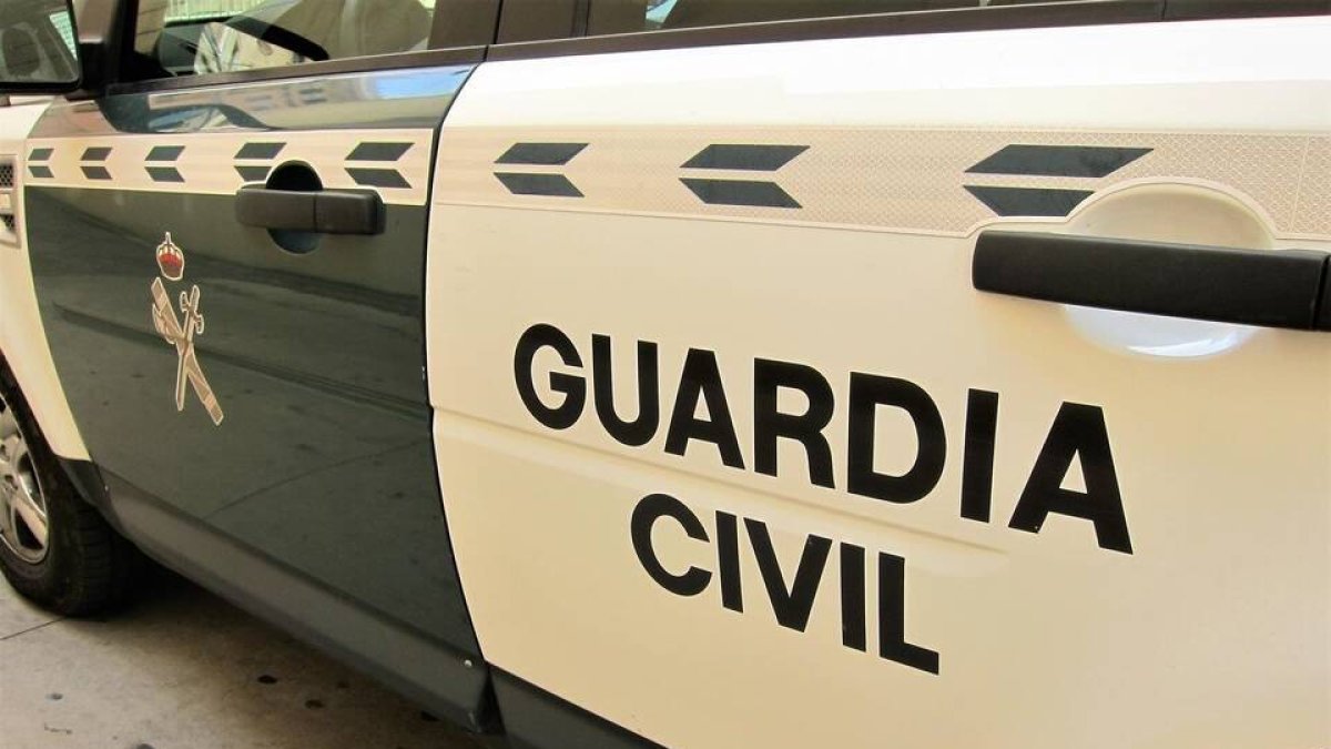Vehículo de la Guardia Civil