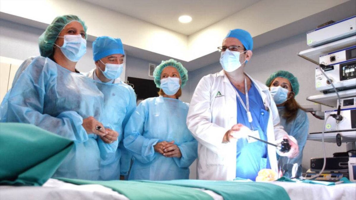 Visita de la consejera de Salud a un hospital.