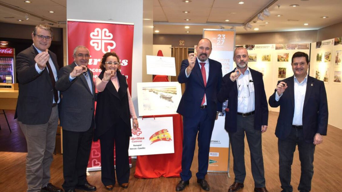 Miembros de la organización de la exposición