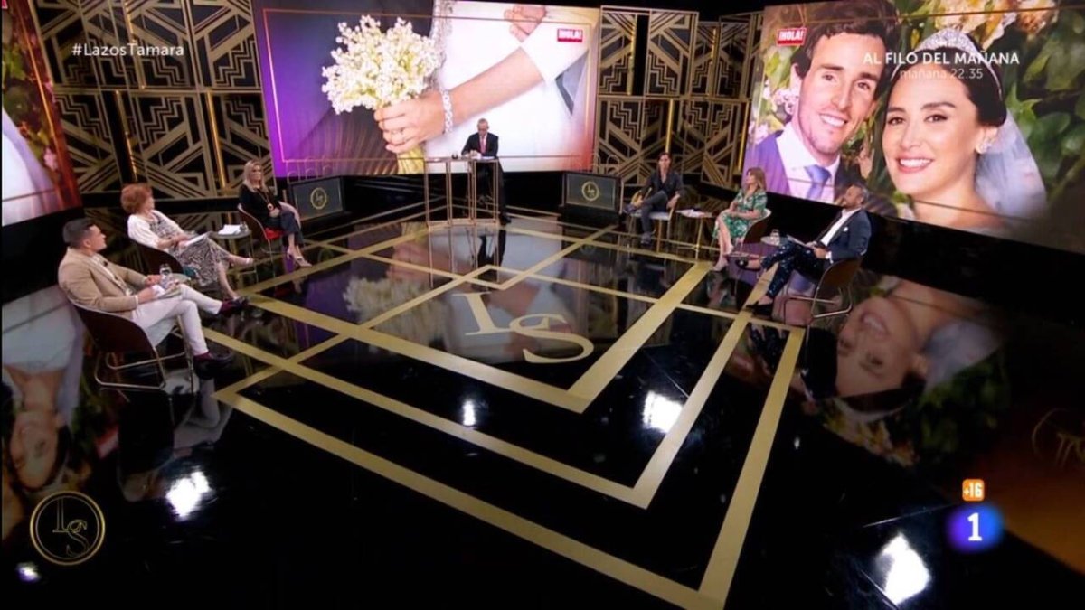 Lazos de Sangre recuperó la historia de amor de Tamara Falcó e Iñigo Onieva con el broche de la boda.