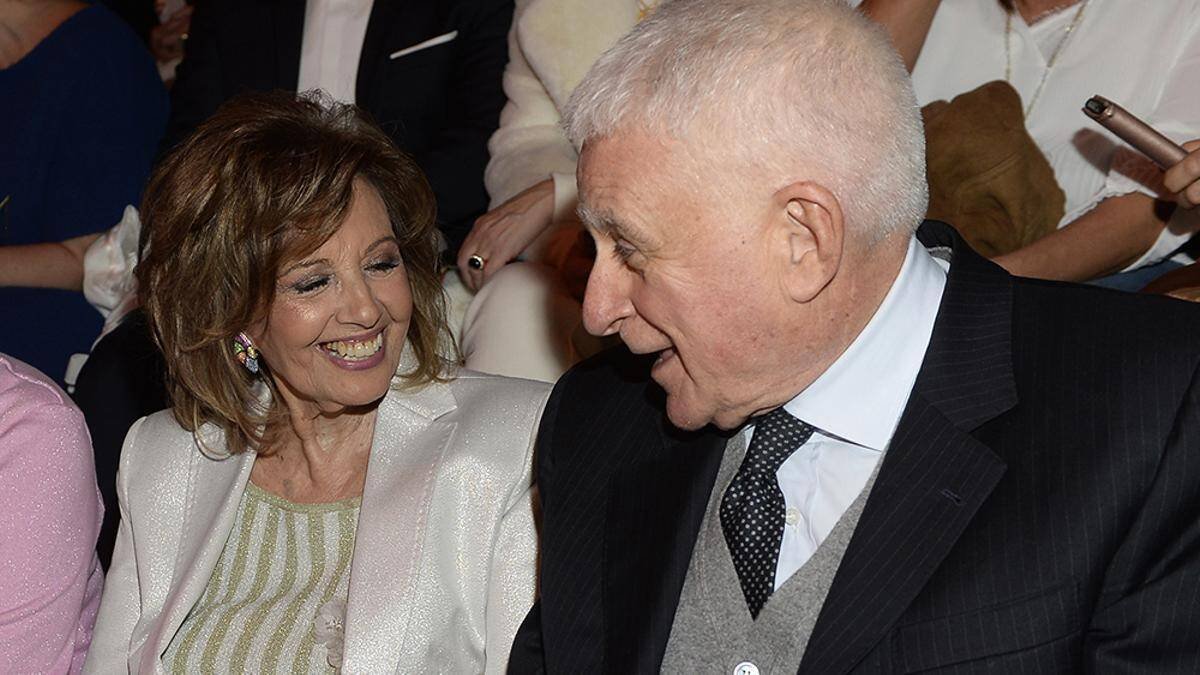 María Teresa Campos y Paolo Vasile, en una foto de archivo.
