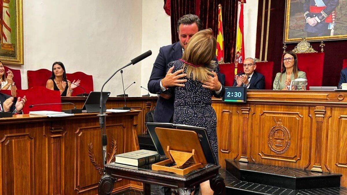 Jura del cargo de Caridad Martínez en el Ayuntamiento de Elche.