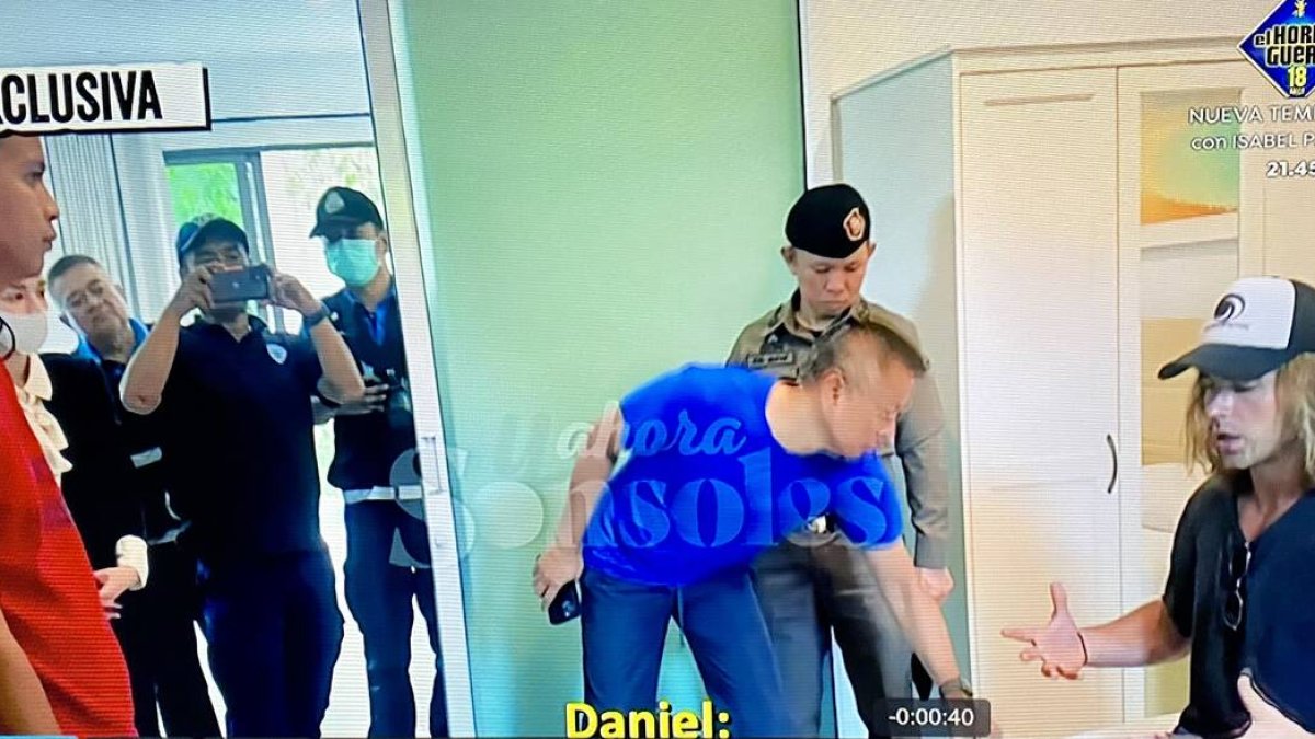 Imágenes exclusivas de Antena 3 en la reconstrucción del crimen.