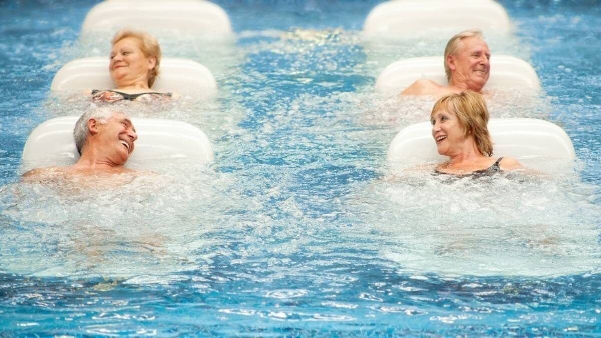 Termalismo durante un viaje del Imserso.