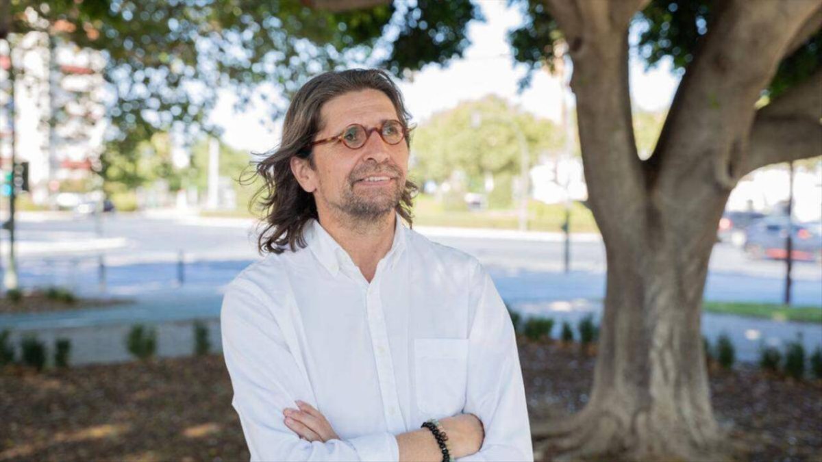 El candidato de Summar por Sevilla al Congreso de los Diputados, Francisco Sierra.