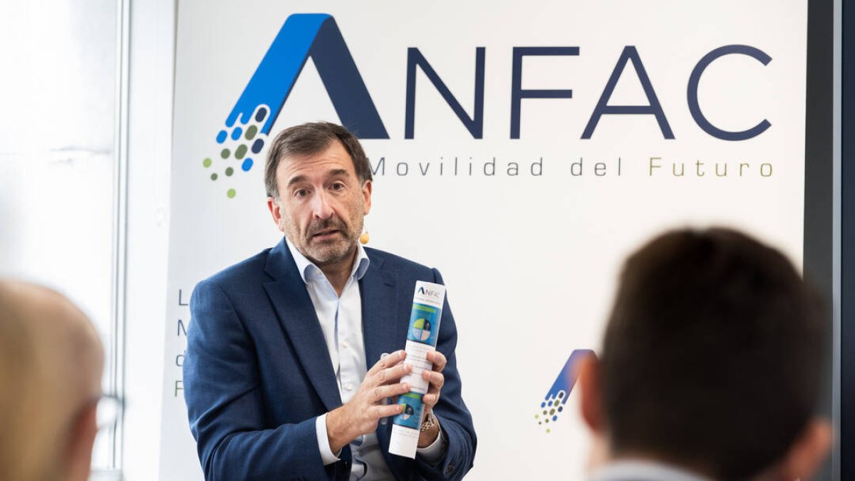 José López-Tafall en el informe anual de ANFAC