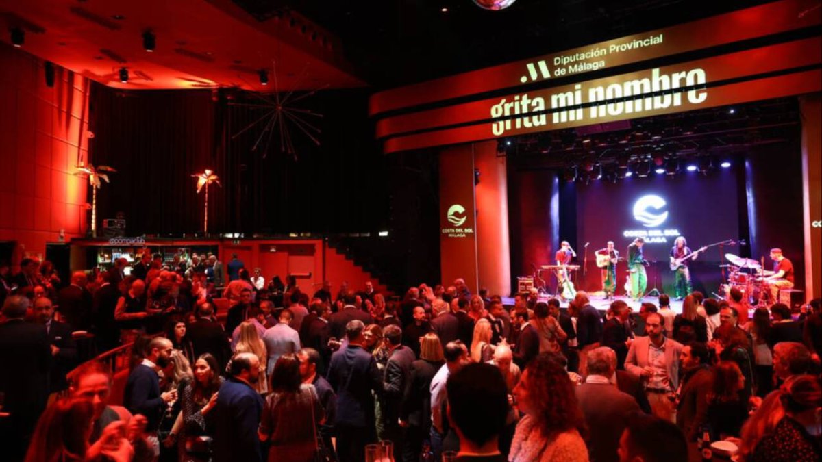 Gala de Turismo Costa del Sol para presentar la campaña 'Grita mi nombre'
