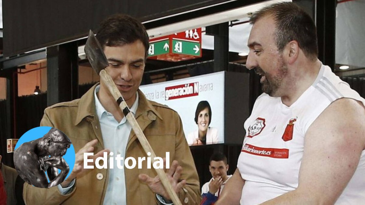 Pedro Sánchez con Koldo García Izaguirre