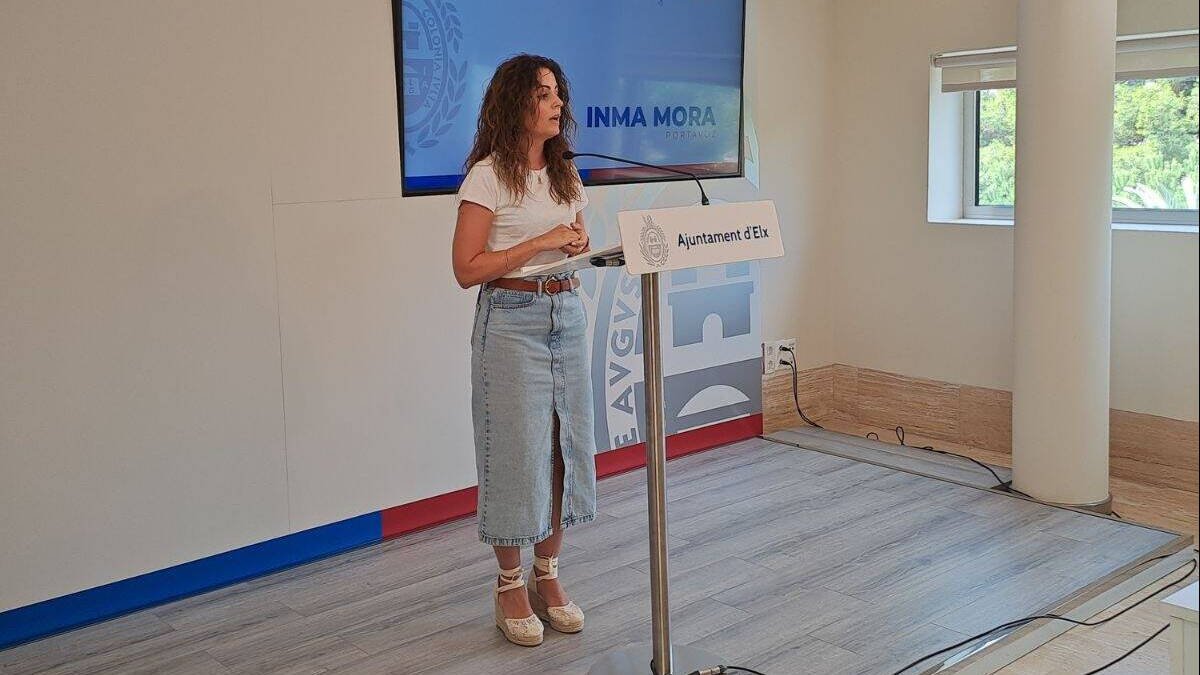 Inma Mora en la Junta de Gobierno Local