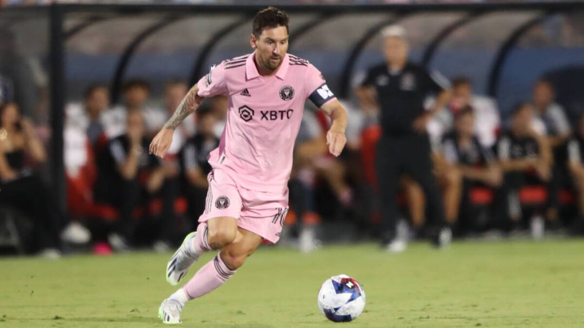 Leo Messi, durante un partido del Inter Miami.
