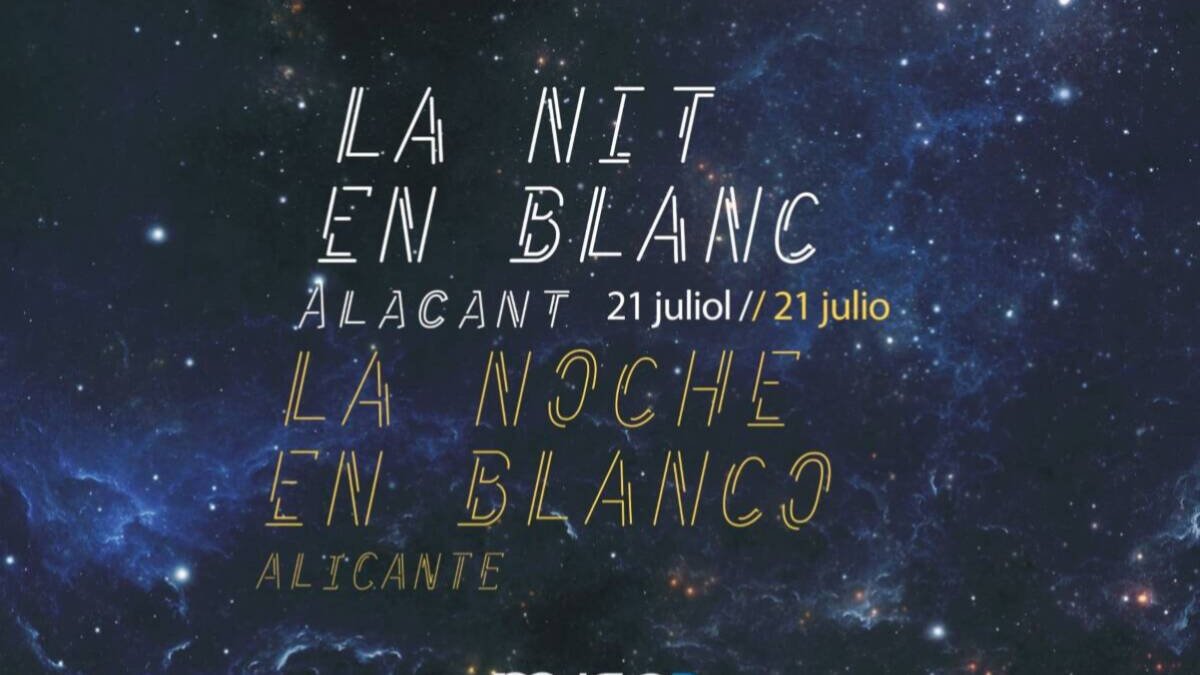 Cartel la Nit en Blanc