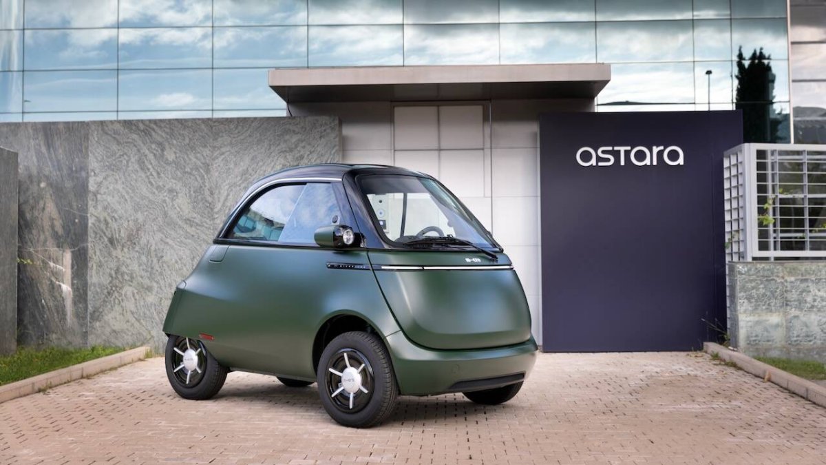 Microlino, el referente de Astara hacia una movilidad eléctrica.