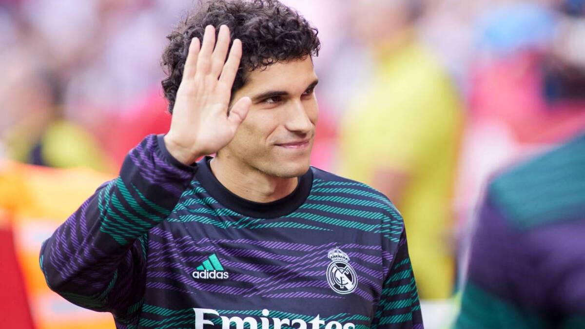 Jesús Vallejo, con el Real Madrid.