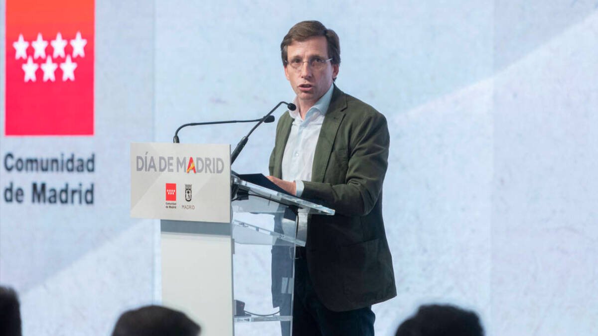 El alcalde de Madrid, José Luis Martínez-Almeida
