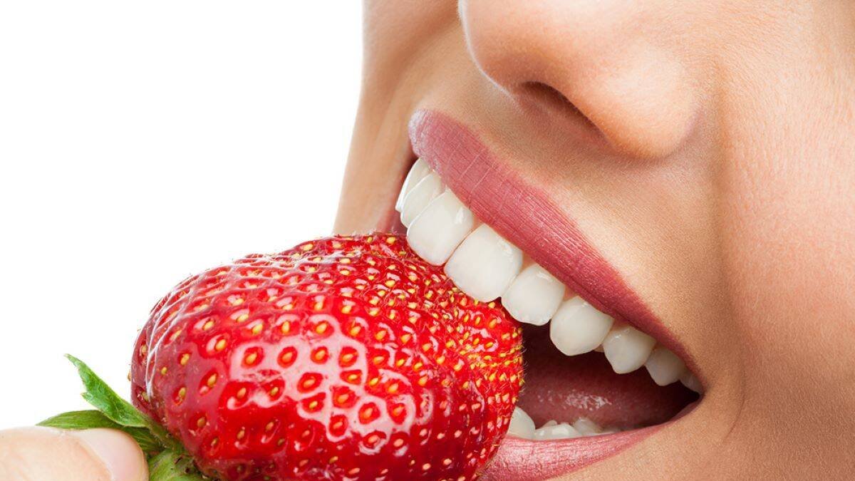Comida saludable para los dientes