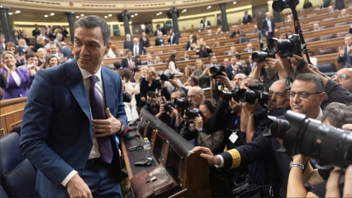 Pedro Sánchez en el Congreso de los Diputados