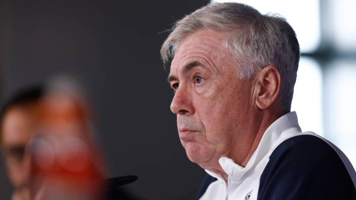 Carlo Ancelotti, entrenador del Real Madrid