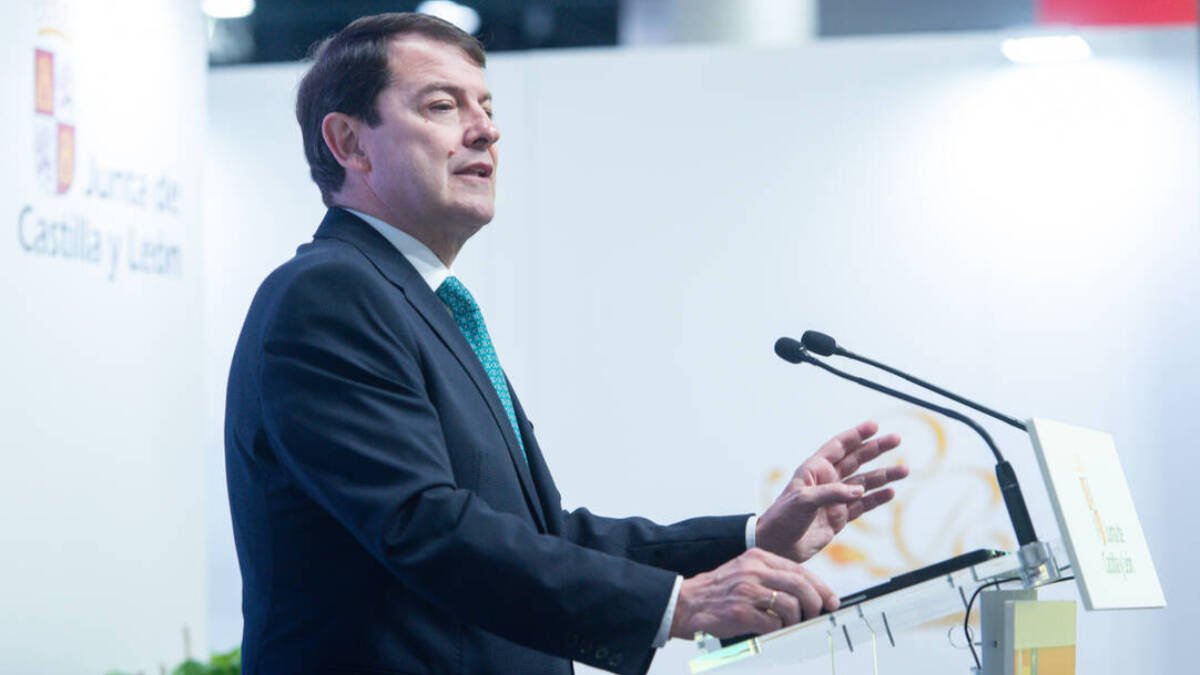 Alfonso Fernández Mañueco arremetió contra la amnistía sanchista