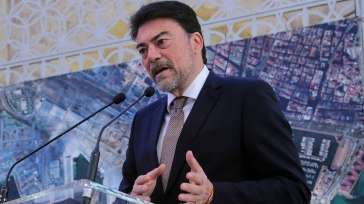Luís Barcala, alcalde de Alicante