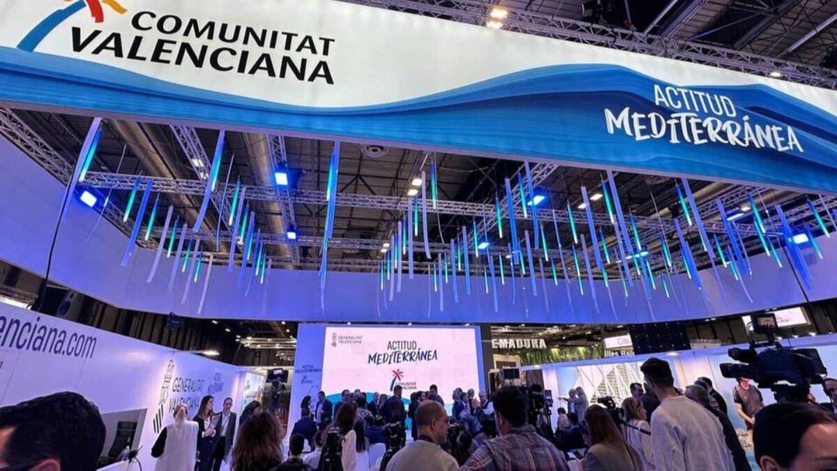 El estand de la Comunidad Valenciana en Fitur.