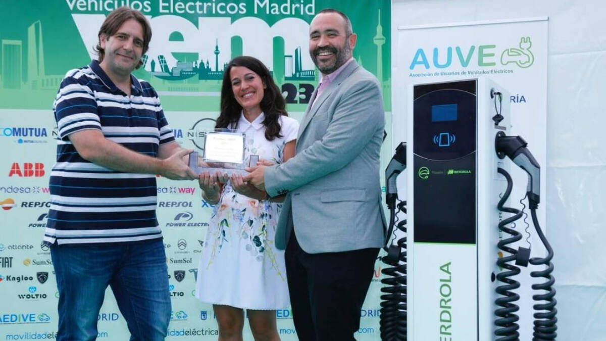 Iberdrola y Northgate premiadas en la Feria del Vehículo Eléctrico de Madrid.