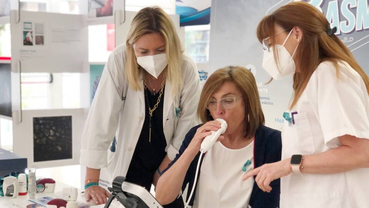 Unitat d'Asma del Servici de l'hospital Doctor Peset