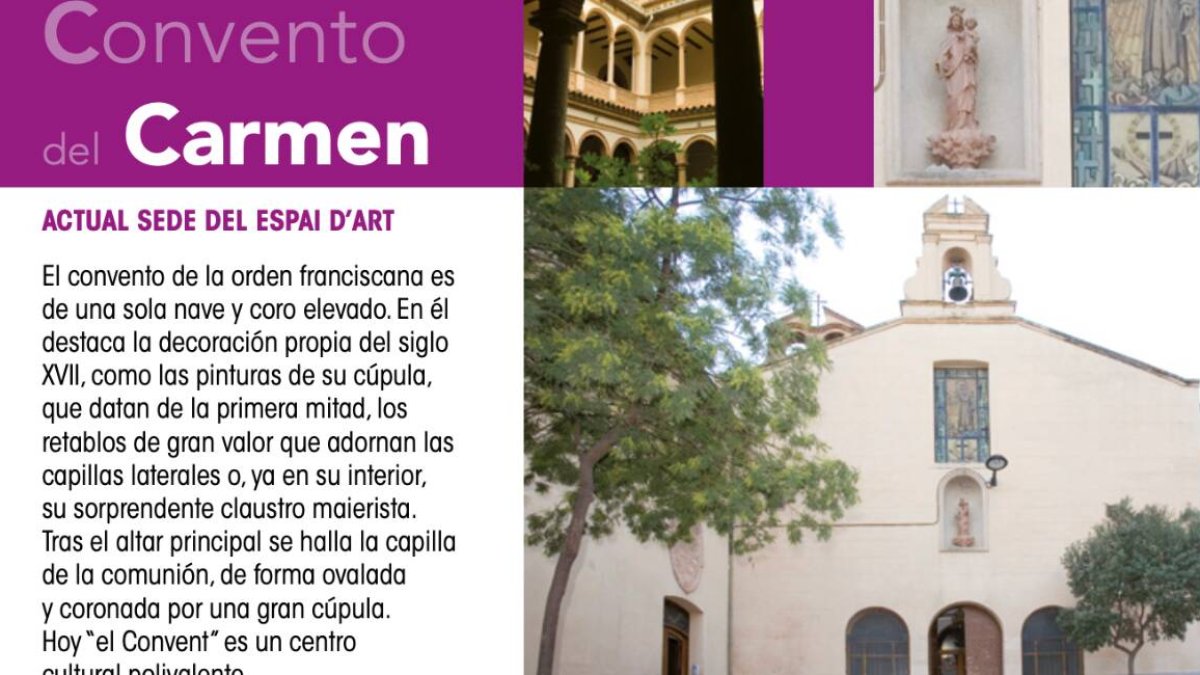 Error en el folleto cundo habla de 'El Convent' - PP VILA-REAL