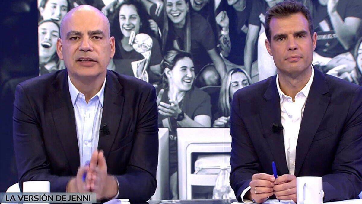 Nacho Abad y David Aleman, en el especial de 'Código 10'.